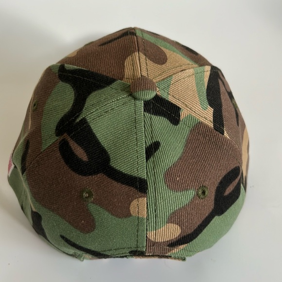 New Camouflage 2024 President Donald Trump Hat Save America Again Baseball Cap - Picture 4 of 5